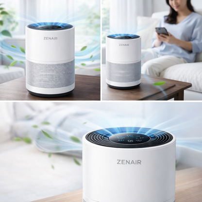 Purificador y humidificador 2 en 1